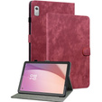 Obal na mobil pre Lenovo Tab M9, Wallet Pen Slot, červené