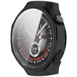 Puzdro 2v1 s ochranou displeja pre Huawei Watch GT 5 Pro 46mm, čierne