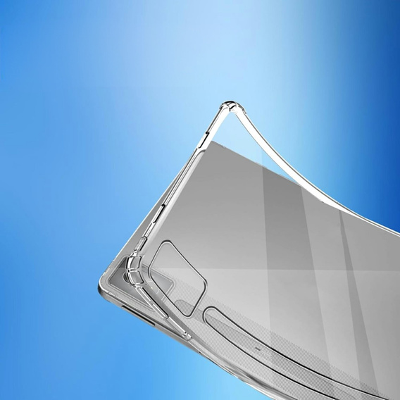 Puzdro pre Lenovo Idea Tab Pro 12.7", silikónové, priehľadné