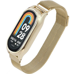 Oceľový milánsky náramok pre Xiaomi Smart Band 10 / 9 / 8
