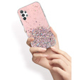 Obal na mobil pre Samsung Galaxy A32 4G, Glittery, ružové