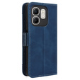 Klapkové puzdro pre Infinix Hot 50i 4G, Card Slot, tmavomodré