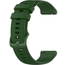 Univerzálny silikónový remienok 20 mm, zelený