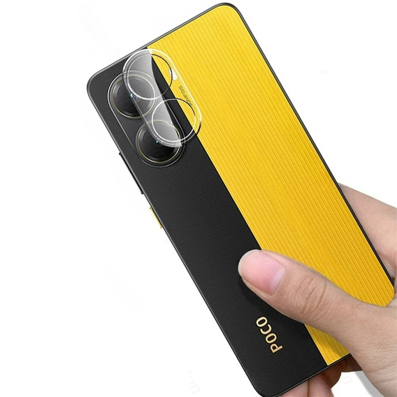 Tvrdené sklo na fotoaparát pre Xiaomi Poco X7 Pro 5G, priehľadné