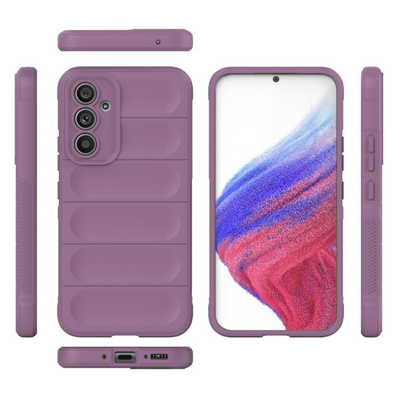 Obal na mobil pre Samsung Galaxy A54 5G, Gaming Shockproof, fialové