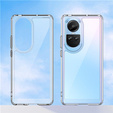 Obal na mobil pre Oppo Reno 10 / 10 Pro, Fusion Hybrid, priehľadné