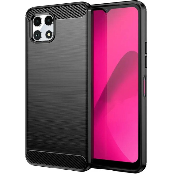 Obal na mobil pre T Phone 2 5G, Carbon, čierne