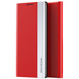 Klapkové puzdro pre Xiaomi 12 / 12X, Side Magnetic, červené
