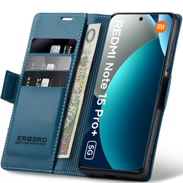 ERBORD Lesklé puzdro Litchi pre Xiaomi Redmi Note 15 Pro Plus 5G / Poco M8 Pro 5G