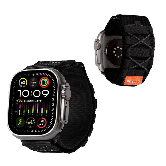 Nylonový remienok ERBORD Runner pre Apple Watch 1/2/3/4/5/6/7/8/9/SE/ULTRA/ULTRA 2 42/44/45/49MM