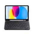 Puzdro + klávesnica iPad 10.9 2022 10 Gen, Pen Slot, čierne