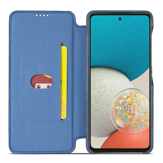 Klapkové puzdro pre Samsung Galaxy A53 5G, LC.IMEEKE, modré