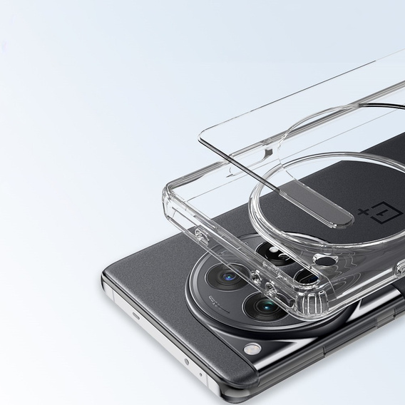 Obal na mobil pre OnePlus 12 5G, Fusion Hybrid, priehľadné