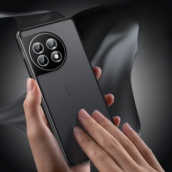Puzdro pre OnePlus 11 5G, Magnetic Dual Glass, čierne