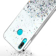 Obal na mobil pre Huawei Y6 2019 / Honor 8A, Glittery, priehľadné
