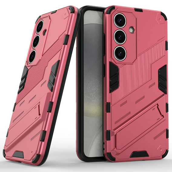 Puzdro pre Samsung Galaxy A56 5G, Military kickstand, ružové