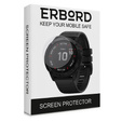 3x ERBORD Hydrogélová fólia pre Garmin Fenix 6X/6X Pro