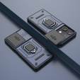 Puzdro pre Xiaomi Redmi Note 13 5G, KickStand Camera Lens, modré