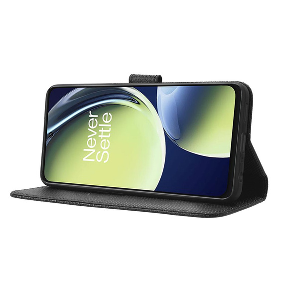 Klapkové puzdro pre OnePlus Nord CE 3 Lite 5G, Wallet Smart Magnet, čierne
