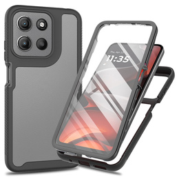 Puzdro pre Motorola Moto E15 4G / G15 4G / G05 4G, Shockproof, s fóliou, čierne