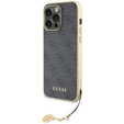 Puzdro Guess 4G Charms s príveskom pre iPhone 15 Pro Max