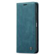 CASEME puzdro pre Xiaomi Redmi Note 11 Pro 4G/5G, Leather Wallet Case, zelený