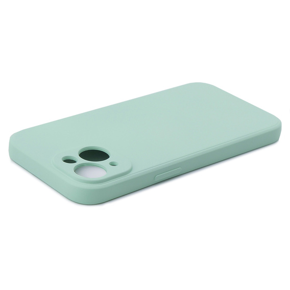 Obal na mobil pre iPhone 15, Silicone Lite, modré