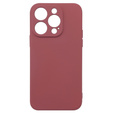 Obal na mobil pre iPhone 15 Pro Max, Silicone Lite, červené
