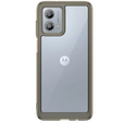 Obal na mobil pre Motorola Moto G84 5G, Fusion Hybrid, transparentné / čierne