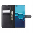 Klapkové puzdro pre Huawei Honor 8X, Leather Flexi Book, čierne