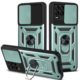 Obal na mobil pre Realme 8 / 8 Pro, CamShield Slide, zelené