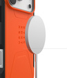Puzdro Urban Armor Gear pre iPhone 17 Pro Max, Civilian MagSafe, oranžové