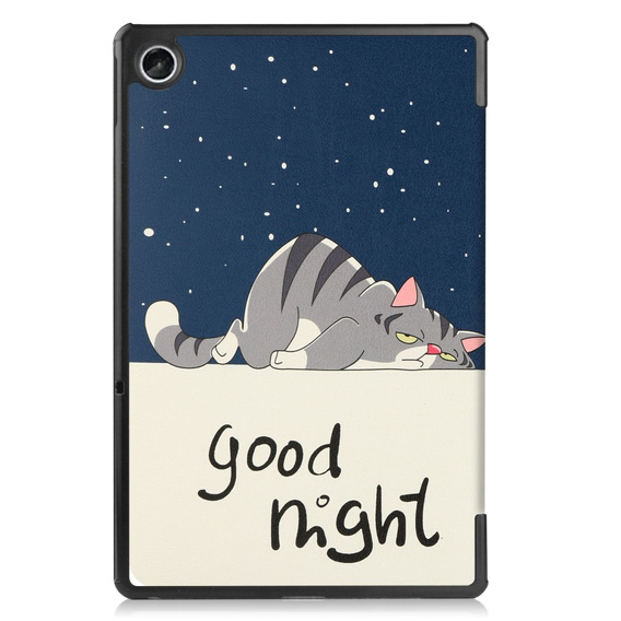Puzdro pre Lenovo Tab M10 Plus 10.6 Gen 3 TB-125F TB-128F, Smartcase, sleeping cat