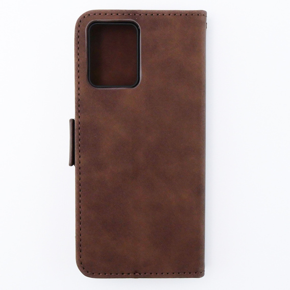 Klapkové puzdro pre Motorola Moto G54 5G, Card Slot, hnedé