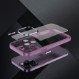 Puzdro pre iPhone 14 Pro Max, ERBORD Impact Guard, MagSafe, fialové
