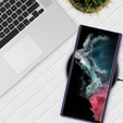 Obal na mobil pre Samsung Galaxy S22 Ultra, MagSafe Hybrid, fialové