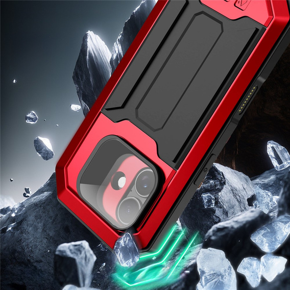 Puzdro R-JUST s ochranným sklom a stojanom pre iPhone 17