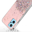 Obal na mobil pre Realme 9i / Oppo A96, Glittery, ružové