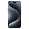Obal na mobil pre iPhone 15 Pro, Silicone Lite, modré