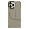 Puzdro X-LEVEL pre iPhone 16 Pro Max, Magnetic Card Holder, sivé