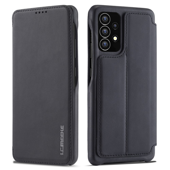 Klapkové puzdro pre Samsung Galaxy A53 5G, LC.IMEEKE, čierne