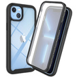Puzdro pre iPhone 14, Shockproof, s fóliou, čierne
