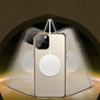 Magnetické puzdro Dual Glass MagSafe pre iPhone 13 Pro, zlaté