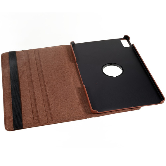 Puzdro pre Lenovo Tab P11 Gen 2 TB350FU TB350XU 11.5" TB330FU 10.95", otočné o 360°, hnedé