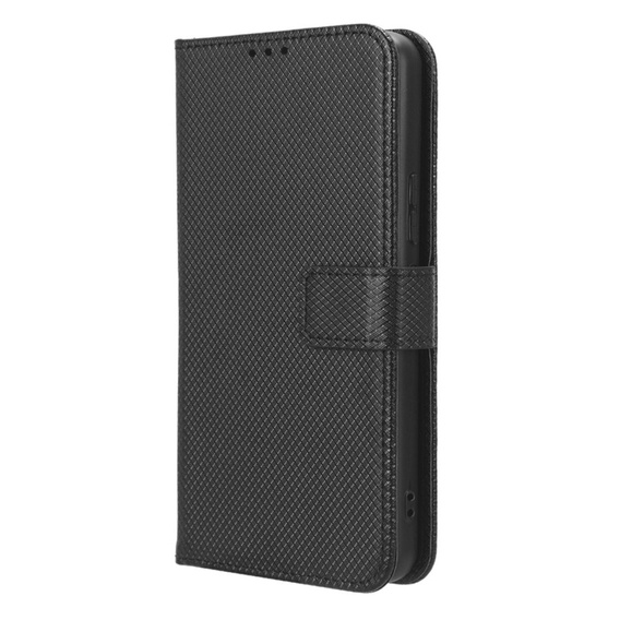 Klapkové puzdro pre Nokia C12 4G, Wallet Smart Magnet, čierne