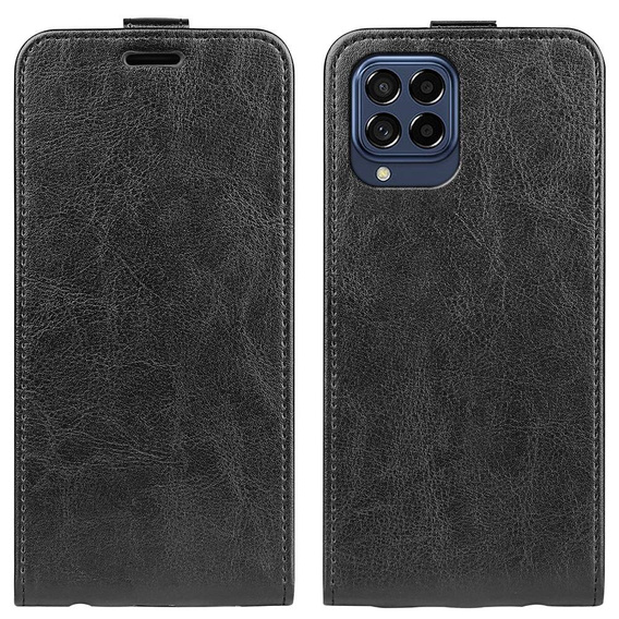 Klapkové puzdro pre Samsung Galaxy M33 5G, Flip, čierne