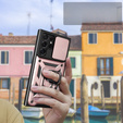 Obal na mobil pre Samsung Galaxy S23 Ultra, CamShield Slide, ružové rose gold
