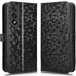 Flipové puzdro pre OnePlus Nord 5, Wallet Rhombus, čierne
