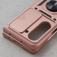 Obal na mobil pre Samsung Galaxy Z Fold5 5G, CamShield Slide, ružové rose gold