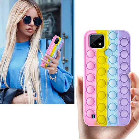 Puzdro Push Bubble Pop It pre Realme C21